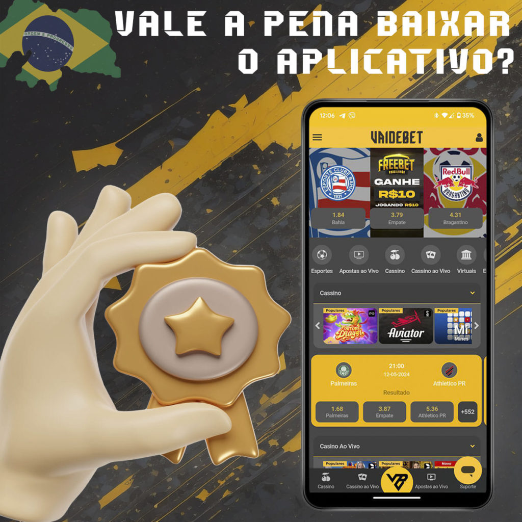 Vaidebet app Brasil